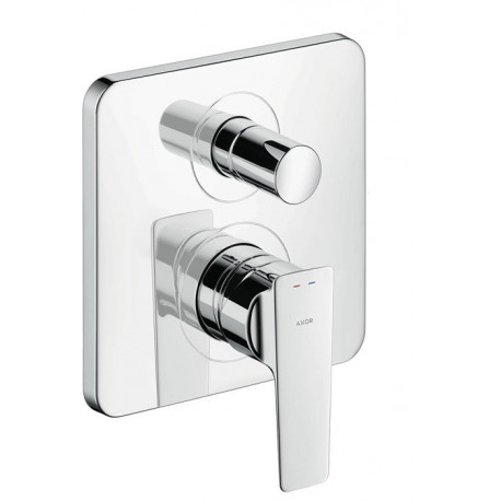 Set de finition pour mitigeur bain/ douche encastré chroméé