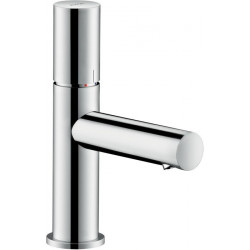 mitigeur lavabo 80, poignée zéro, bonde à écoulement libre chroméé