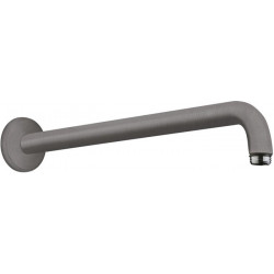 Bras de douche M 1/2389 mm noir chromé brossé
