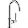 mitigeur lavabo 210 sans tirette ni vidage nickel brossé