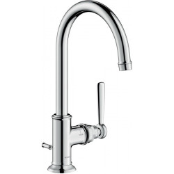 mitigeur lavabo 210avec tirette et vidage chroméé