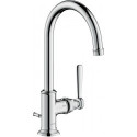 mitigeur lavabo 210avec tirette et vidage chroméé