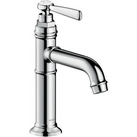 mitigeur lavabo 100 bonde à écoulement libre nickel brossé