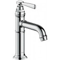 mitigeur lavabo 100 bonde à écoulement libre chroméé