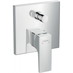 Set de finition pour mitigeur bain/douche encastré chromé METROPOL DN 15 UP chr