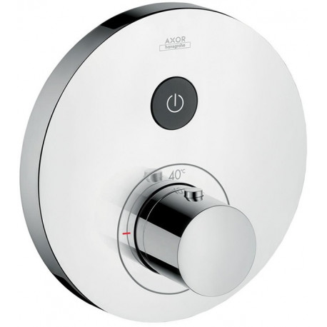 Set de finition mitigeur therm ShowerSelect encastré, 1 sortie nickel brossé