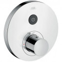 Set de finition mitigeur therm ShowerSelect encastré, 1 sortie nickel brossé