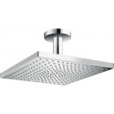 tête de douche Raindance E 300 Air 1jet EcoSmart, raccord plafond 100mm, chroméé