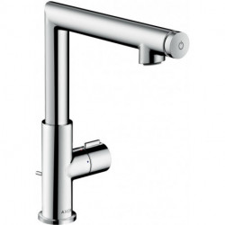 mitigeur lavabo Select 220avec tirette et vidage chroméé