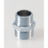 Mamelon double IDS 1/2x3/8Z pour tube 16 mm chromé