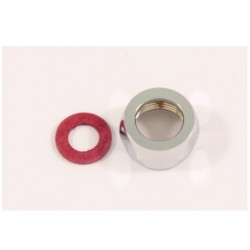 Ecrou union 12 tube 3/8 pouces chrome IDEAL STANDARD