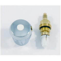Contrôle de température partie supérieure 3/8Z chrome neutre IDEAL STANDARD