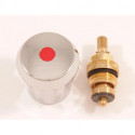 Contrôle de température partie supérieure 1/2Z chrome chaud IDEAL STANDARD