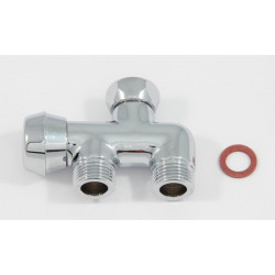 Inverseur UA44 3 x 1/2Z chromé IDEAL STANDARD