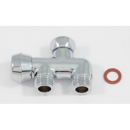 Inverseur UA44 3 x 1/2Z chromé IDEAL STANDARD