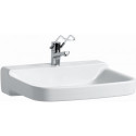 Lavabo PRO LIBERTY 650 x 550 mm, sans obstacle avec trou pour robinet, sans trop-plein blanc LAUFEN