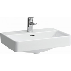 LAUFEN PRO S lavabo 550 x 380 mm, compact sans trop-plein, 3 trous de robinet design blanc LAUFEN