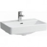 LAUFEN PRO S lavabo 550 x 380 mm, compact sans trop-plein, 3 trous de robinet design blanc LAUFEN