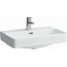 Lavabo LAUFEN PRO S, 600 x 380 mm, compact avec trop-plein, 1 trou pour robinet, blanc LAUFEN