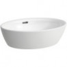 Vasque pour lavabo LAUFEN PRO L 520 x 390 mm avec trop-plein, sans trou pour robinetterie blanc LCC LAUFEN
