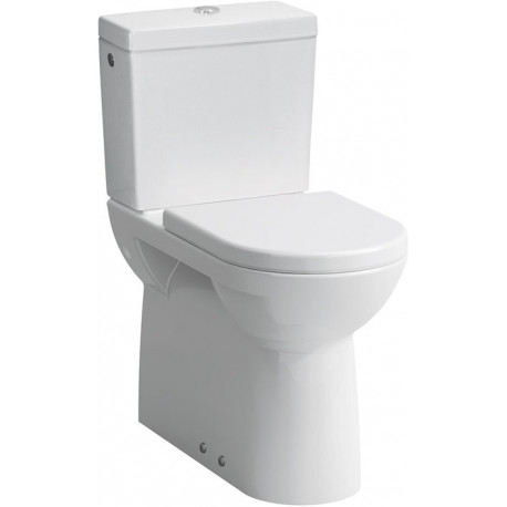 Combinaison WC au sol LAUFEN PRO à fond creux, 6 litres blanc LAUFEN