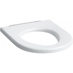 Abattant WC MODERNA / LIBERTY sans couvercle, sans obstacle blanc LAUFEN