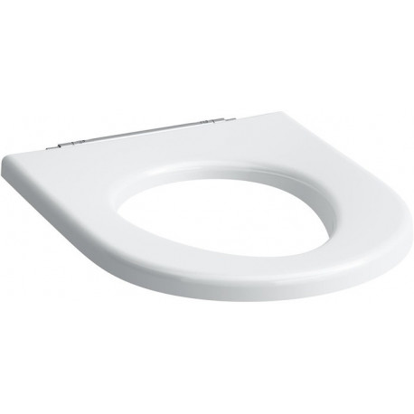 Abattant WC MODERNA / LIBERTY sans couvercle, sans obstacle blanc LAUFEN