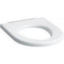 Abattant WC MODERNA / LIBERTY sans couvercle, sans obstacle blanc LAUFEN