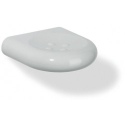 Porte-savon Hewi SERIE 477 avec boutons B 97mm H 25mm T 100mm rouge rubi