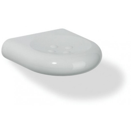 Porte-savon Hewi SERIE 477 avec boutons B 97mm H 25mm T 100mm rouge rubi