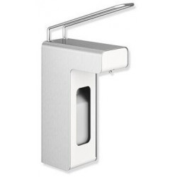 Distributeur de désinfectant et de savon, corps de base en acier inoxydable, fond mat 500 ml HEWI