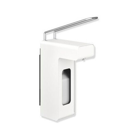 Distributeur de désinfection et de savon Hewi Grundk. ES blanc enduit de poudre 500 ml
