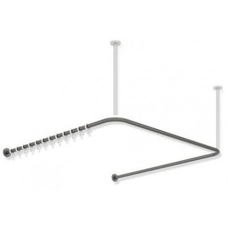 Tringle à rideau dgr Mica nacré mat profond 987x975x987mm 28 R