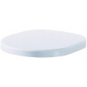 Abattant WC TONIC avec couvercle, charnières inox, softcl blanc IDEAL STANDARD