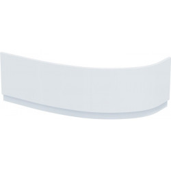 Tablier avant HOTLINE NEW 1600 mm asymétrique gauche blanc IDEAL STANDARD