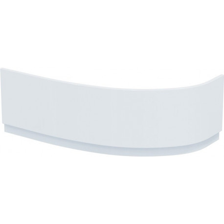 Tablier avant HOTLINE NEW 1600 mm asymétrique gauche blanc IDEAL STANDARD