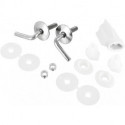Kit de conversion charnière pour abattant WC KIMERA chrome IDEAL STANDARD