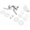 Kit de conversion charnière pour abattant WC KIMERA chrome IDEAL STANDARD