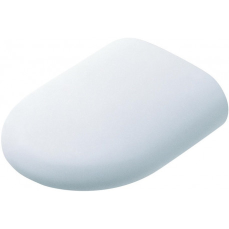 Abattant WC TIZIO avec couvercle, charnières chromées, blanc IDEAL STANDARD