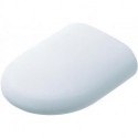 Abattant WC TIZIO avec couvercle, charnières chromées, blanc IDEAL STANDARD