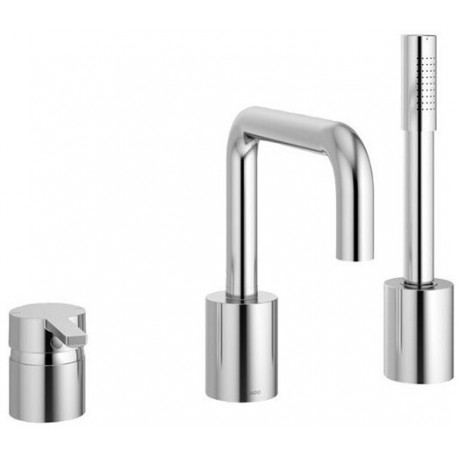 Mitigeur de bain sur gorge 3 trous NEON chrome