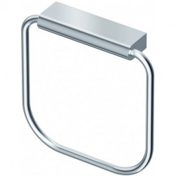 Anneau porte-serviettes CONNECT pivotant, carré chromé IDEAL STANDARD
