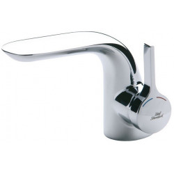 Mitigeur lavabo MELANGE avec vidage à tirette, tuyaux flexibles de raccordement chrome IDEAL STANDARD