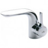 Mitigeur lavabo MELANGE avec vidage à tirette, tuyaux flexibles de raccordement chrome IDEAL STANDARD