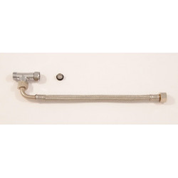 Set de raccordement CERAPLUS pour thermostat de robinet d'angle chrome IDEAL STANDARD
