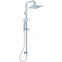 Système de douche IDS IDEALRAIN CUBE pour robinetterie encastrée, chromé