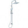 Système de douche IDS IDEALRAIN CUBE pour robinetterie encastrée, chromé