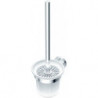 Set de brosse WC IOM suspendu, en verre chromé IDEAL STANDARD