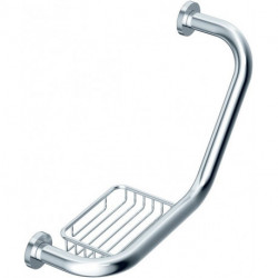 Poignée de bain IOM avec porte-savon chromé intégré IDEAL STANDARD