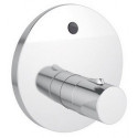 Mitigeur douche à capteur CERAPLUS réglage de la température par manette, à piles, chromé IDEAL STANDARD